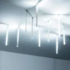                  Светодиодная гирлянда ARD-ICEFALL-CLASSIC-D12-200-10PCS-CLEAR-32LED-LIVE WHITE (230V, 10.5W) | 026043 | Arlight
               