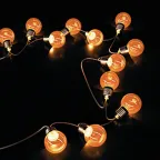                  Гирлянда садовая на солнечной батарее 20 LED ламп Большие Шары Белый свет Solar, 1/12 | GS034 | Gauss
               