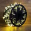 Гирлянда "LED Clip Light" 12V  шаг 150 мм, цвет диодов ТЕПЛЫЙ БЕЛЫЙ, Flashing (Белый) | 325-146 | NEON-NIGHT
