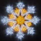 Фигура ARD-SNOWFLAKE-M12-900x900-576LED White/Warm (230V, 36W) (Ardecoled, IP65) | 034262 | Arlight
