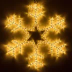 Фигура ARD-SNOWFLAKE-M4-750x750-324LED Warm (230V, 18W) (Ardecoled, IP65) | 034252 | Arlight