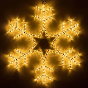 Фигура ARD-SNOWFLAKE-M4-750x750-324LED Warm (230V, 18W) (Ardecoled, IP65) | 034252 | Arlight