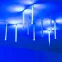 Светодиодная гирлянда ARD-ICEFALL-CLASSIC-D12-200-10PCS-CLEAR-32LED-LIVE BLUE (230V, 10.5W) | 026041 | Arlight
