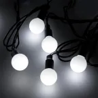                  Светодиодная гирлянда ARD-BALL-CLASSIC-D23-20000-BLACK-160LED WHITE (230V, 7W) | 025630 | Arlight
               