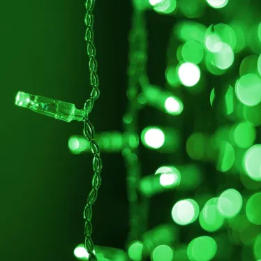 Светодиодная гирлянда ARD-CURTAIN-CLASSIC-2000x3000-CLEAR-760LED Green (230V, 60W) | 024859 | Arlight
