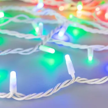 Светодиодная гирлянда ARD-STRING-PRO-10000-WHITE-100LED-MILK-LIVE RGB-DMX (24V, 10W) (Ardecoled, IP65) | 031756 | Arlight