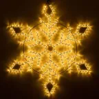                  Фигура ARD-SNOWFLAKE-M9-900x900-360LED Warm (230V, 22W) (Ardecoled, IP65) | 034257 | Arlight
               