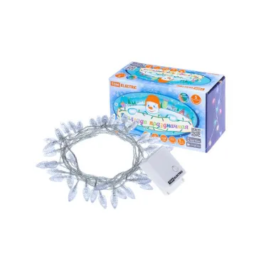 Гирлянда светодиодная "Шишки" 50LED, 5м, 8 режимов, многоцвет., прозр. шнур, 250 В, | SQ0361-0050 | TDM ELECTRIC