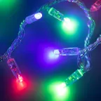                  Светодиодная гирлянда ARD-STRING-CLASSIC-10000-CLEAR-100LED-LIVE RGB (230V, 7W) | 025793 | Arlight
               
