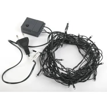 Гирлянда светодиодная  Нить 5 м мультиколор 8 режимов, 220V, ENIN-5M  , IP20 (100/1500) | Б0041892 | ЭРА