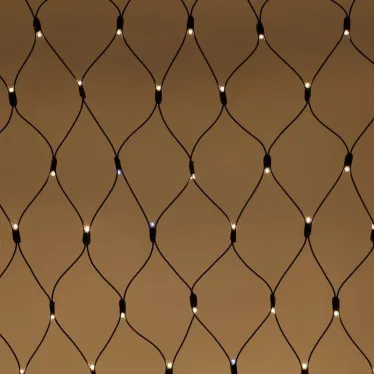 Светодиодная новогодняя гирлянда ERAPS-SKW2 нить 2x3 м тёплый белый свет 300 LED | Б0051898 | ЭРА