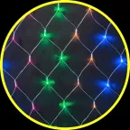 Гирлянда световая  NGF-N01-240RGBY-12-2x2m-230-TR-IP20 | 61849 | Navigator
