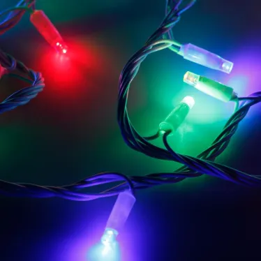 Светодиодная гирлянда ARD-STRING-PRO-10000-WHITE-100LED-LIVE RGB (230V, 7W) | 025853 | Arlight