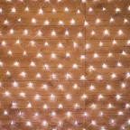 Гирлянда "Сеть" 1,5х1,5м, прозрачный ПВХ, 150 LED Белые | 215-125 | NEON-NIGHT