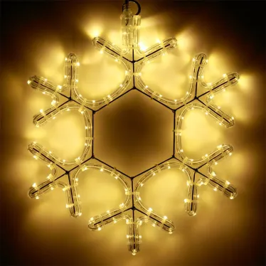 Фигура ARD-SNOWFLAKE-M7-450x375-126LED Warm (230V, 7.5W) | 025315 | Arlight