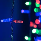Светодиодная гирлянда ARD-CURTAIN-CLASSIC-2000x2500-CLEAR-405LED RGB (230V, 81W) | 024851 | Arlight