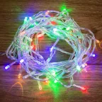 Гирлянда "Твинкл Лайт" 6 м, прозрачный ПВХ, 40 LED, цвет Мультиколор | 303-179 |