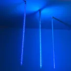 Светодиодная гирлянда ARD-ICEFALL-CLASSIC-D23-1000-CLEAR-96LED-LIVE BLUE (230V, 1.5W) | 026102 | Arlight