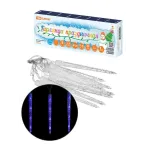 Гирлянда светодиодная "Сосульки фигурные" 2,1 м, 32LED, 8 шт, синий, 8 режимов, 250 В, IP20, | SQ0361-0062 | TDM
