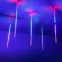 Светодиодная гирлянда ARD-ICEFALL-CLASSIC-D12-500-5PCS-CLEAR-72LED-LIVE RGB (230V, 6W) | 026051 | Arlight