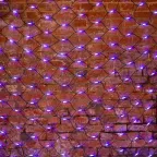                  Гирлянда "Сеть" 2x3м, черный КАУЧУК, 432 LED Белые/Синие | 217-123 | NEON-NIGHT
               
