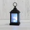 Декоративный фонарь 11х11х22,5 см, черный корпус, цвет свечения RGB с эффектом мерцания | 513-064 | NEON-NIGHT