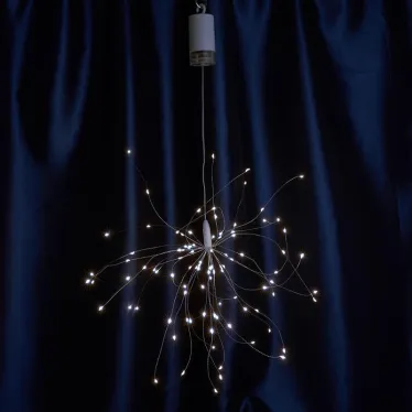 Гирлянда украшение Фейерверк 100 LED 0.3м, 5000K, батарейки 4*АА, IP20, CL595 | 41655 | FERON