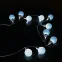 Гирлянда садовая на солнечной батарее 10 LED ламп Большие Шары Белый свет Solar, 1/24 | GS033 | Gauss