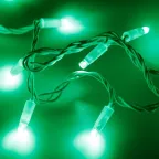                  Светодиодная гирлянда ARD-STRING-CLASSIC-10000-WHITE-100LED-STD GREEN (230V, 7W) | 025815 | Arlight
               