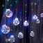 Гирлянда "бахрома с шариками" USB 200 LED мульти, длина 3*0,8м, IP20, сетевой шнур 2м в комплекте , CL592 | 41643 | FERON