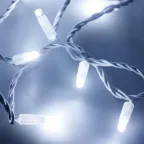                 Светодиодная гирлянда ARD-STRING-CLASSIC-10000-WHITE-100LED-STD WHITE (230V, 7W) | 025811 | Arlight
               
