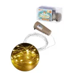                  Гирлянда-пробка для бутылки "Роса20" 20LED, 2м, 3000К, 3хAG13/LR44, | SQ0361-0102 | TDM
               