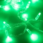 Светодиодная гирлянда ARD-STRING-CLASSIC-10000-CLEAR-100LED-FLASH GREEN (230V, 7W) | 025786 | Arlight