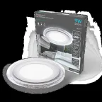 Светильник светодиодный Bubbles BL317 Кругл. 6+3W LED 4000K 540лм144х31ммO110 1/40 | BL317 | Gauss