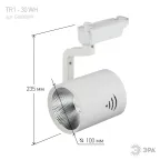 Светильник светодиодный трековый на шинопровод TR1 - 30 WH 30Вт белый COB (10/160)
