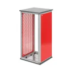 Монтажная плата боковая для шкафа CQE (ВхГ) 2200x800 мм