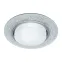 Светильник потолочный встраиваемый со светодиодной подсветкой 20LED*2835 SMD 4000K, 15W GX53, без лампы, прозрачный, хром CD4046 с др-ром в/компл | 41