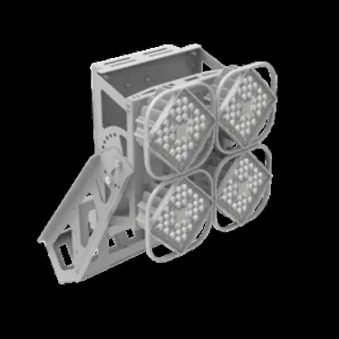 Светодиодный прожектор AirQub Sport 280 Вт 4000 К 30гр DMX-RDM | V1-P1-702X2-04R02-6528040 | VARTON