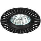 Светильник встраиваемый под лампу KL31 AL/BK MR16,12V/220V, 50W черный/серебро | C0043817 | ЭРА