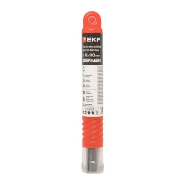 Бур по бетону SDS-plus 8х110 мм (4 резца)