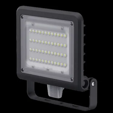 Прожектор светодиодный NFL-03-50-4K-BL-LED (с датчиком) | 80679 | Navigator