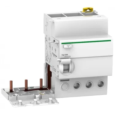 Блок дифференциальной защиты VIGI iC60 3П 63A 30mA A-ТИП | A9V51363 | Schneider Electric