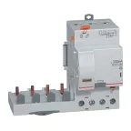                  Дифференциальный блок DX3 - тип Hpi - 300 мА - селективный - 4П - 400 В~ - 63 А - 3 модуля | 410555 | Legrand
               