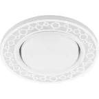 Светильник потолочный встраиваемый под лампу GX53 CD9902 20LED*2835 SMD 4000K, 15W GX53, без лампы, белый | 32938 | FERON