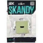 SKANDY Розетка HDMI SK-H01G мятный IEK