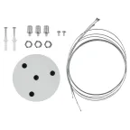 Светильник LED Geometria Delta SPO-151-W-40K-030 30Вт 4000К 2900х80 белый подвесной драйвер внутри