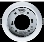 Светильник точечный встраиваемый NGX NGX-R1-001-GX53-PACK10(Белый) | 14140 | Navigator