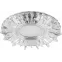 Светильник точечный встраиваемый под лампу, с LED подсветкой CD911 15LED*2835 SMD 4000K, MR16 50W G5.3, прозрачный, хром | 28894 | FERON
