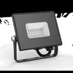 Прожектор светодиодный Elementary 10W 650lm зеленого свечения 175-265V IP65 черный LED 1/20 | 613100610 | Gauss