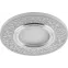 Светильник точечный встраиваемый под лампу, с LED подсветкой CD951 15LED*2835 SMD 4000K, MR16 50W G5.3, белый матовый, хром | 29713 | FERON